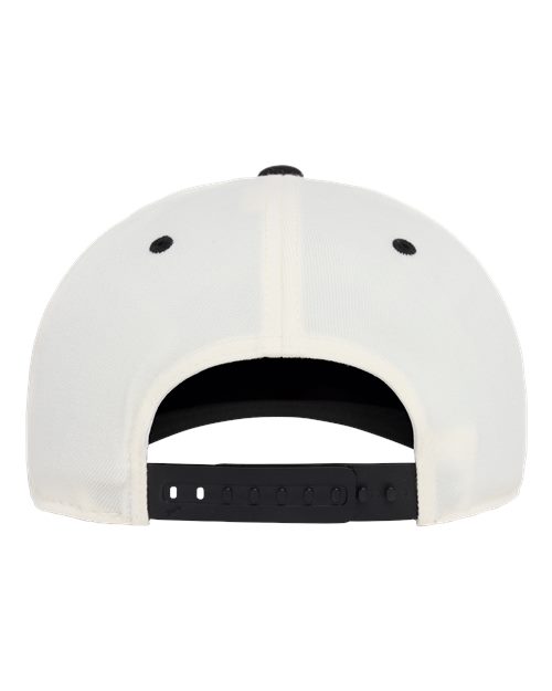 Flexfit 110F 110 Snapback Cap - Natural/ Black - back