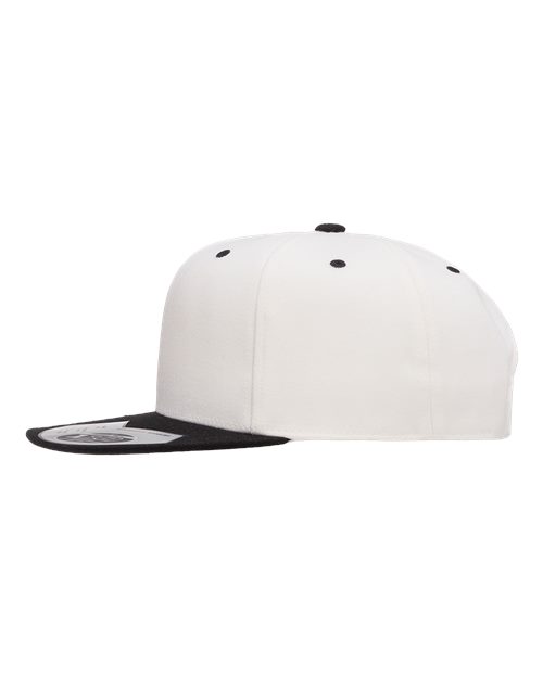 Flexfit 110F 110 Snapback Cap - Natural/ Black - side