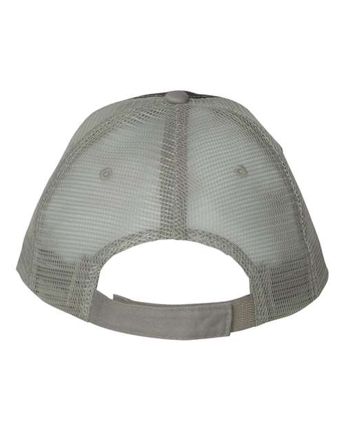 Valucap S102 Sandwich Trucker Cap - Navy/ Grey - back