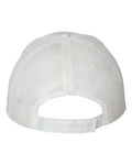 Valucap S102 Sandwich Trucker Cap - White/ White - back