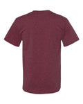 Jerzees 29MR Dri-Power 50/50 T-Shirt - Vintage Heather Maroon - back