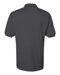 Jerzees 437MSR Men's SpotShield 50/50 Polo - Charcoal Grey - back
