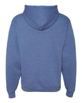 Jerzees 996MR Unisex NuBlend Hooded Sweatshirt - Vintage Heather Blue - back
