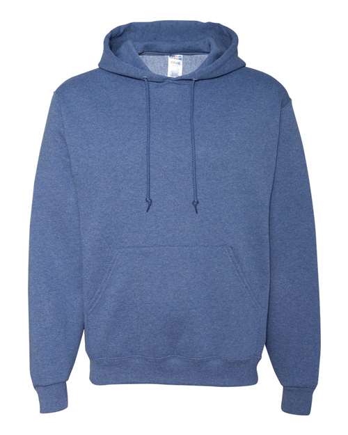 Jerzees 996MR Unisex NuBlend Hooded Sweatshirt - Vintage Heather Blue - front