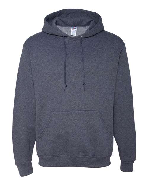 Jerzees 996MR Unisex NuBlend Hooded Sweatshirt - Vintage Heather Navy - front