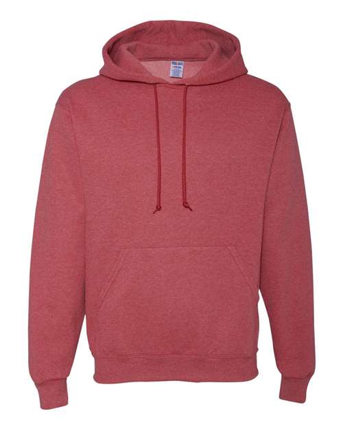 Jerzees 996MR Unisex NuBlend Hooded Sweatshirt - Vintage Heather Red - front