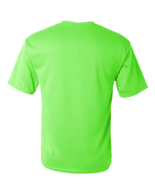 C2 Sport 5100 Unisex Performance T-Shirt - Lime - back