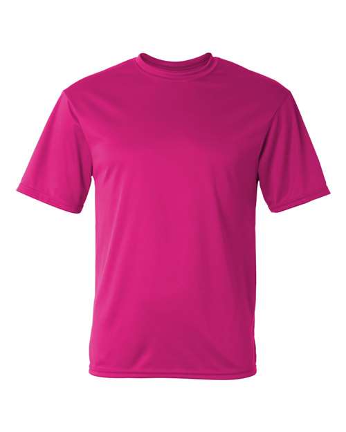 C2 Sport 5100 Unisex Performance T-Shirt - Hot Pink - front
