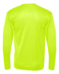 C2 Sport 5104 Unisex Performance Long Sleeve T-Shirt - Safety Yellow - back