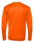 C2 Sport 5104 Unisex Performance Long Sleeve T-Shirt - Safety Orange - back