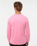 C2 Sport 5104 Unisex Performance Long Sleeve T-Shirt - Pink - model back