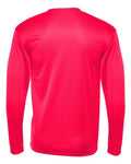 C2 Sport 5104 Unisex Performance Long Sleeve T-Shirt - Hot Coral - back