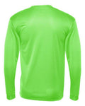 C2 Sport 5104 Unisex Performance Long Sleeve T-Shirt - Lime - back