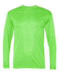 C2 Sport 5104 Unisex Performance Long Sleeve T-Shirt - Lime - front