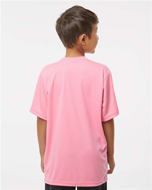 C2 Sport 5200 Youth Performance T-Shirt - Pink - model back