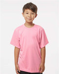 C2 Sport 5200 Youth Performance T-Shirt - Pink - model front