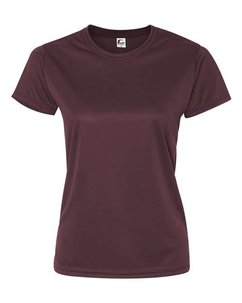 C2 Sport 5600 Women’s Performance T-Shirt - Maroon - front
