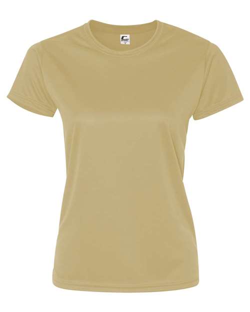C2 Sport 5600 Women’s Performance T-Shirt - Vegas Gold - front