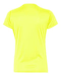 C2 Sport 5600 Women’s Performance T-Shirt - Safety Yellow - back