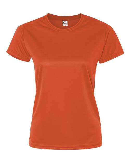 C2 Sport 5600 Women’s Performance T-Shirt - Burnt Orange - front