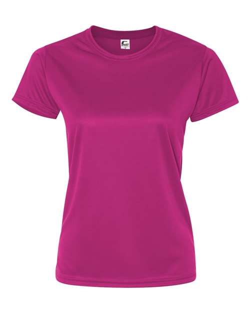 C2 Sport 5600 Women’s Performance T-Shirt - Hot Pink - front