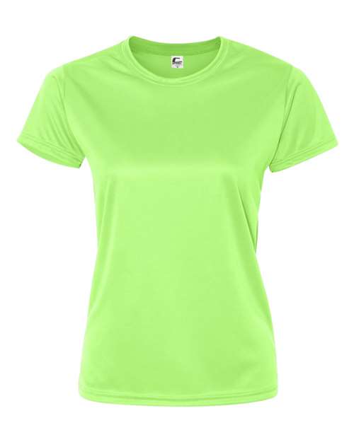 C2 Sport 5600 Women’s Performance T-Shirt - Lime - front