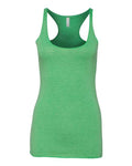 BELLA + CANVAS 8430 Women's Triblend Racerback Tank - Green Triblend - front