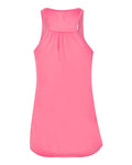 BELLA + CANVAS 8800 Women's Flowy Racerback Tank - Neon Pink - back