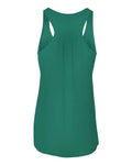 BELLA + CANVAS 8800 Women's Flowy Racerback Tank - Kelly - back