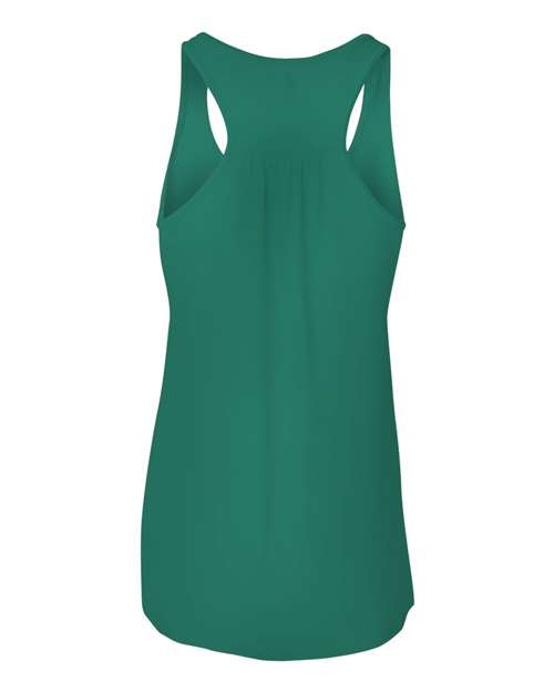 BELLA + CANVAS 8800 Women's Flowy Racerback Tank - Kelly - back