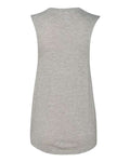 BELLA + CANVAS 8803 Women's Flowy Scoop Muscle Tank - Athletic Heather - back