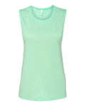 BELLA + CANVAS 8803 Women's Flowy Scoop Muscle Tank - Mint - front