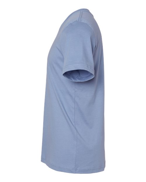 Bella+Canvas 3001 Unisex Jersey Short Sleeve Tee - Lavender Blue - side