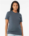 Bella+Canvas BC3001 Unisex Jersey Short Sleeve Tee - Vintage Navy - model front