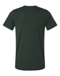Bella+Canvas 3001 Unisex Jersey Short Sleeve Tee - Hunter Green - back