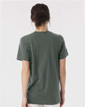 Bella+Canvas 3001 Unisex Jersey Short Sleeve Tee - Hunter Green - model back
