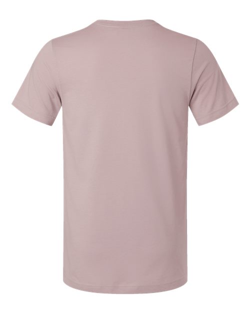 Bella+Canvas 3001 Unisex Jersey Short Sleeve Tee - Pink Gravel - back