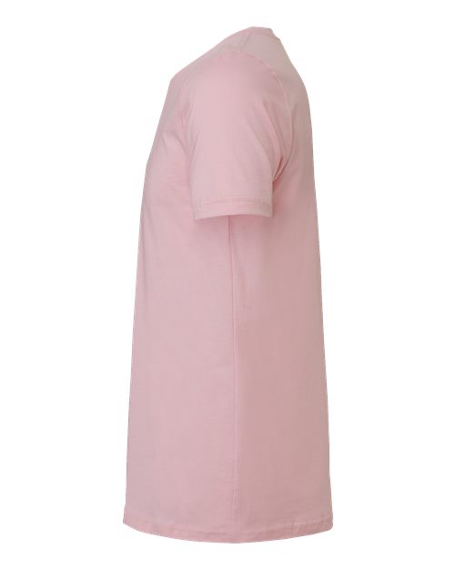 Bella+Canvas 3001 Unisex Jersey Short Sleeve Tee - Pink - side