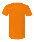Bella + Canvas 3005 Jersey V-Neck Tee - Orange - back