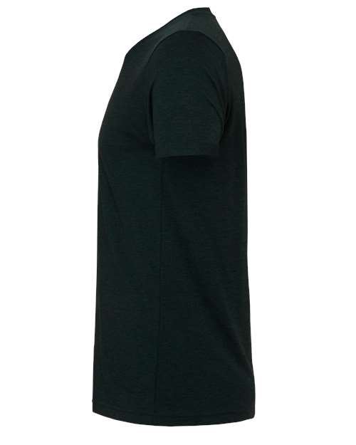 Bella+Canvas 3413 Unisex Triblend Short Sleeve Tee - Emerald Triblend - side