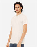 Bella+Canvas 3413 Unisex Triblend Short Sleeve Tee - Oatmeal Triblend - model side