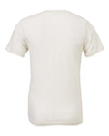 Bella + Canvas 3415 Triblend V-Neck Tee - Oatmeal Triblend - back
