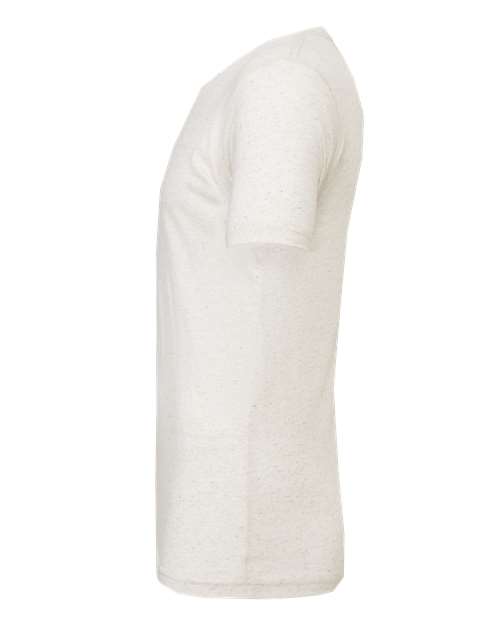 Bella + Canvas 3415 Triblend V-Neck Tee - Oatmeal Triblend - side