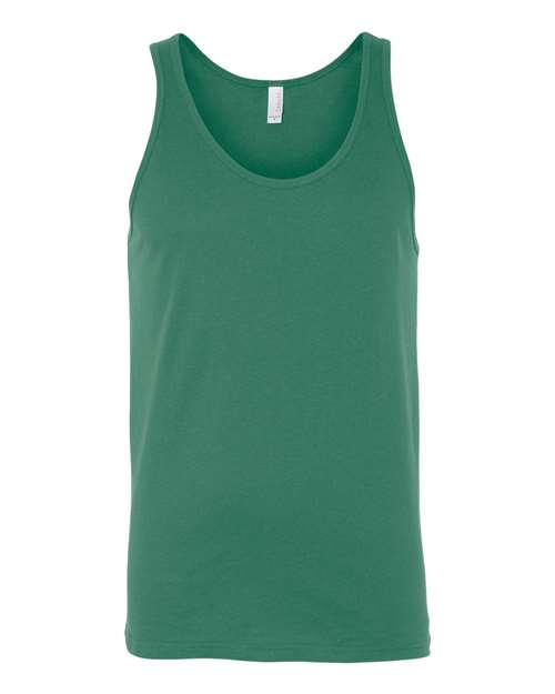 Bella + Canvas 3480 Jersey Tank - Kelly - front