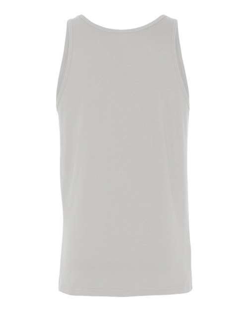 Bella + Canvas 3480 Jersey Tank - Silver - back