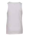 BELLA + CANVAS 3480Y Youth Jersey Tank - White - back