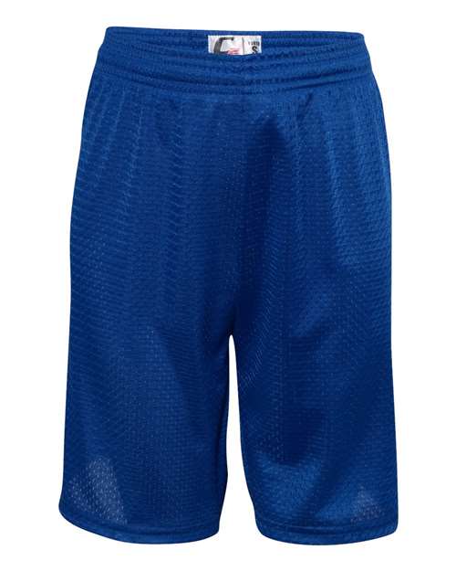 C2 Sport 5209 Youth Mesh Shorts - Royal - front