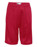 C2 Sport 5209 Youth Mesh Shorts - Red - front