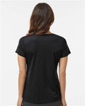 Augusta Sportswear 1790 Women's Nexgen Performance V-Neck T-Shirt - Black - model back