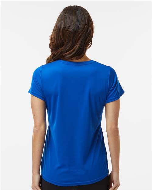 Augusta Sportswear 1790 Women's Nexgen Performance V-Neck T-Shirt - Royal - model back